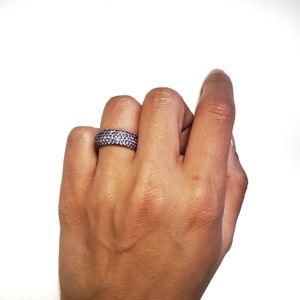 Amethyst Silver Ring